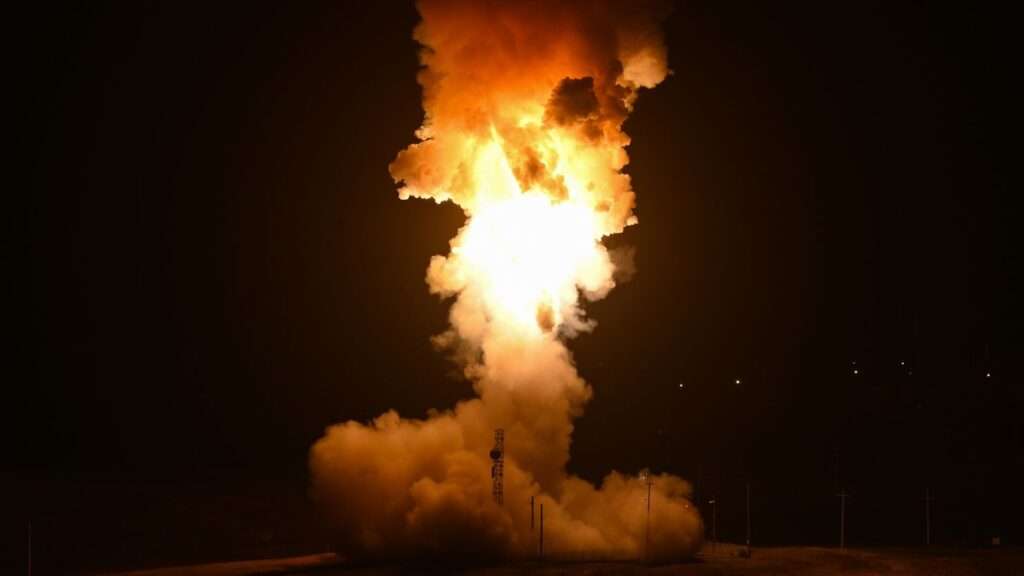 US missile test 2025