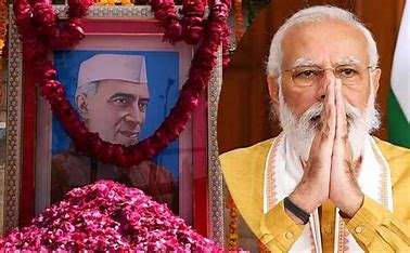Modi pays tribute Nehru 2025
