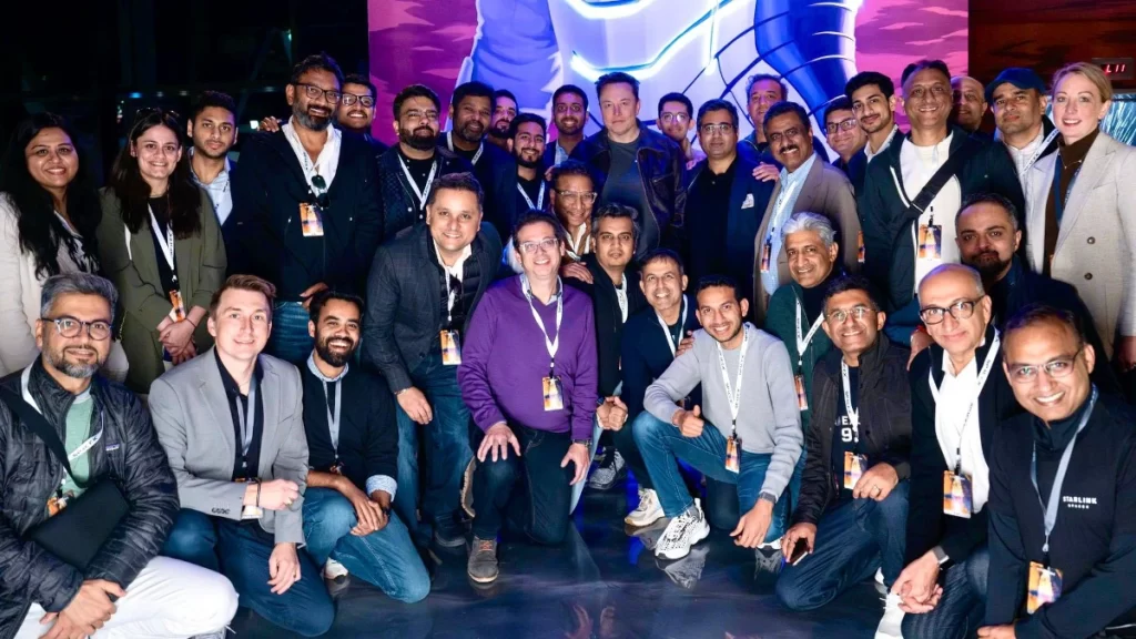 Elon Musk Hosts Top Indian Business Leaders at SpaceX Facility: Strengthening Tech and Trade Ties
