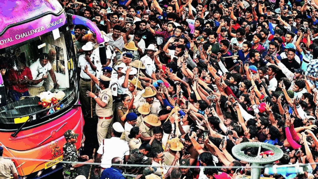 RCB victory parade
