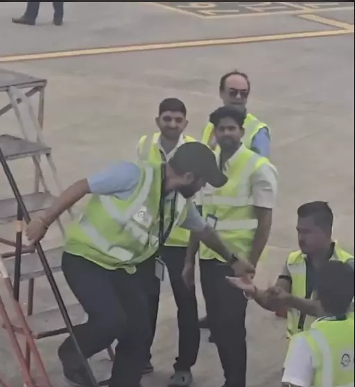 Air India flight delayed at Mumbai airport after engineers found bird nest in aircraft wing.