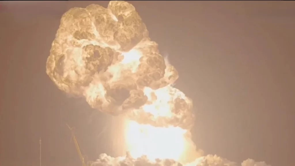 SpaceX explosion