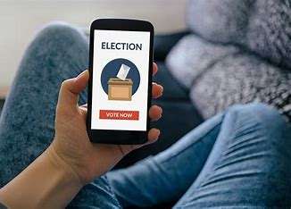 :Bihar introduces mobile e-voting in civic elections, a first in India.