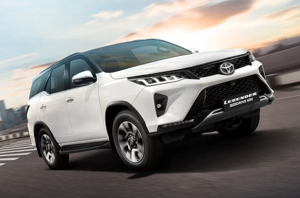 toyota fortuner legender mild hybrid