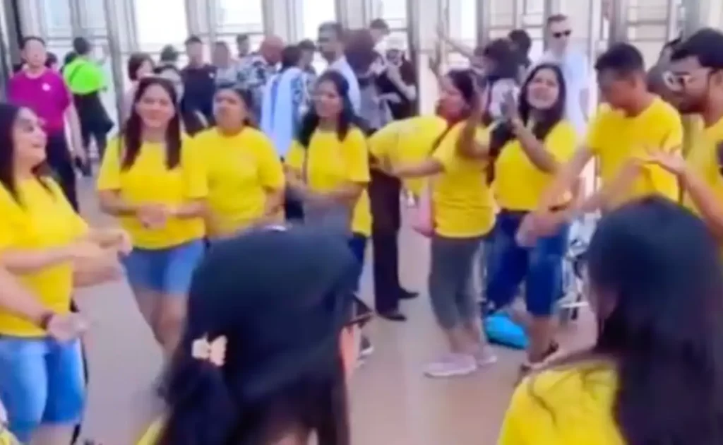 Garba at Burj Khalifa Sparks Online Outrage: Netizens Divided Over Cultural Showcase