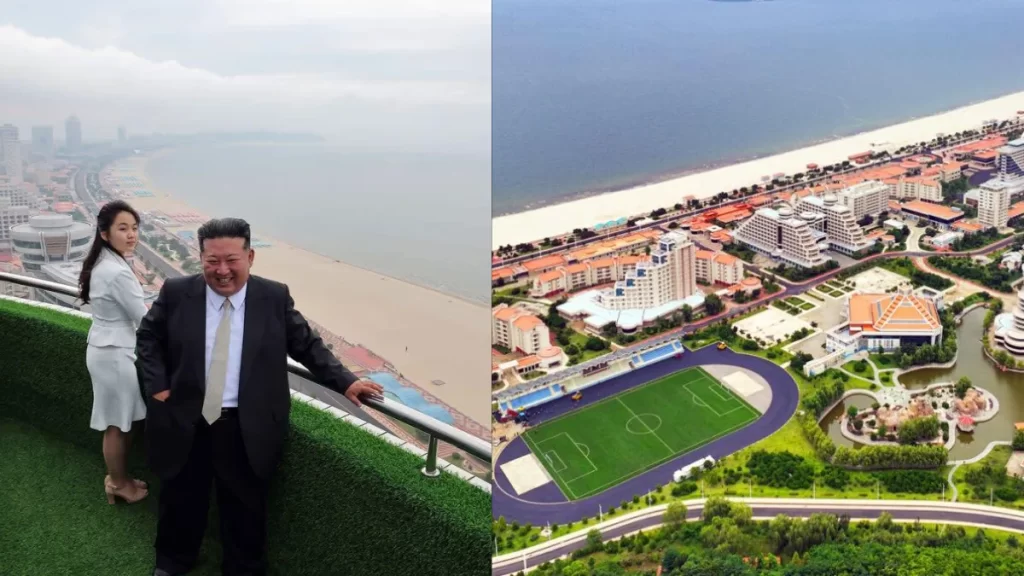 Kim Jong Un opens beach resort to boost North Korea’s tourism.