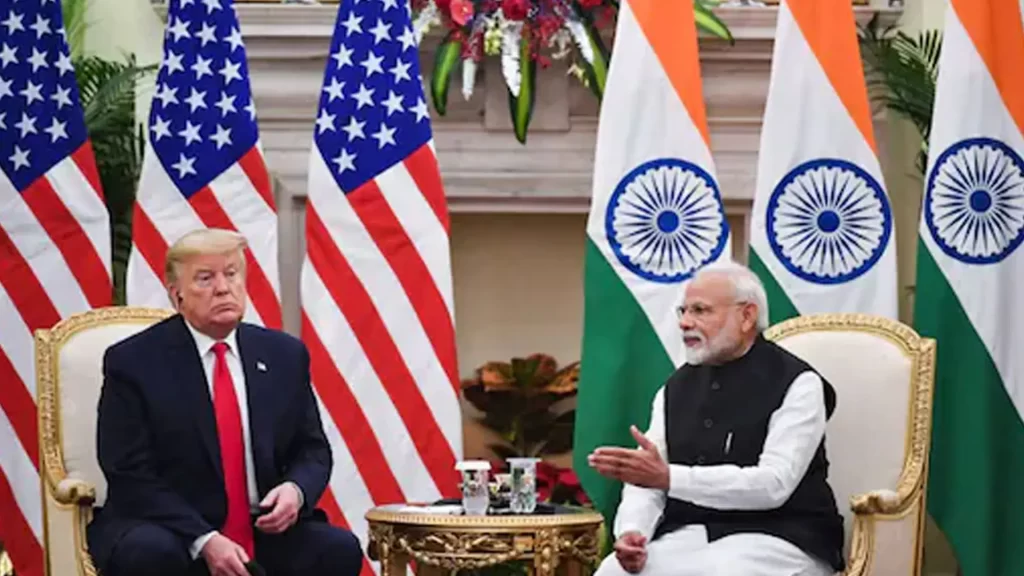 Modi Trump phone call