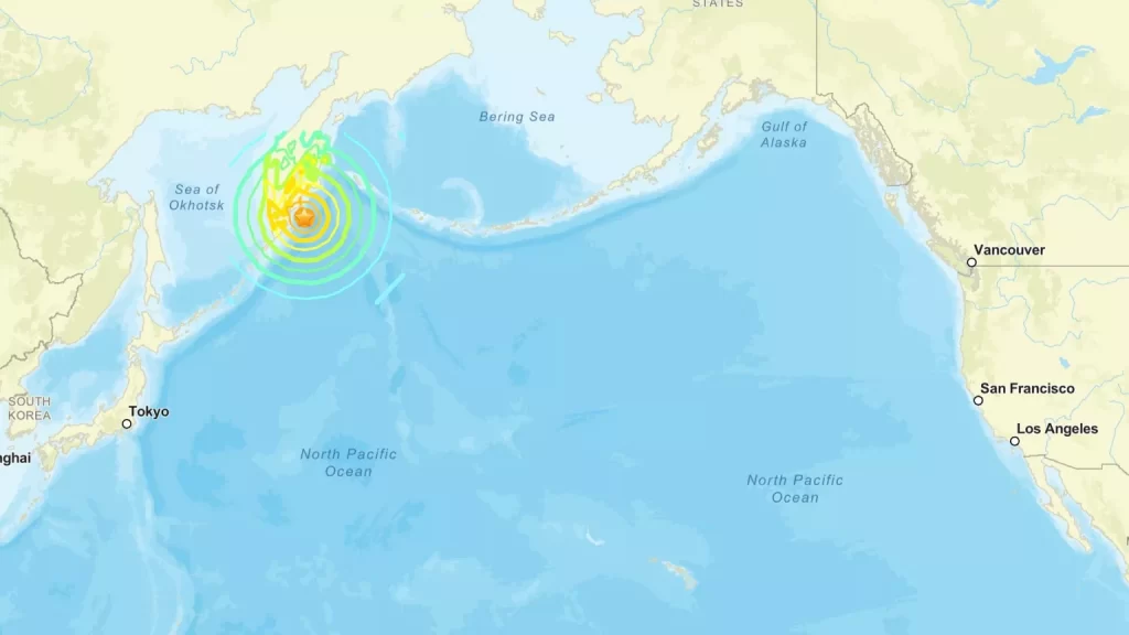 Pacific tsunami alert