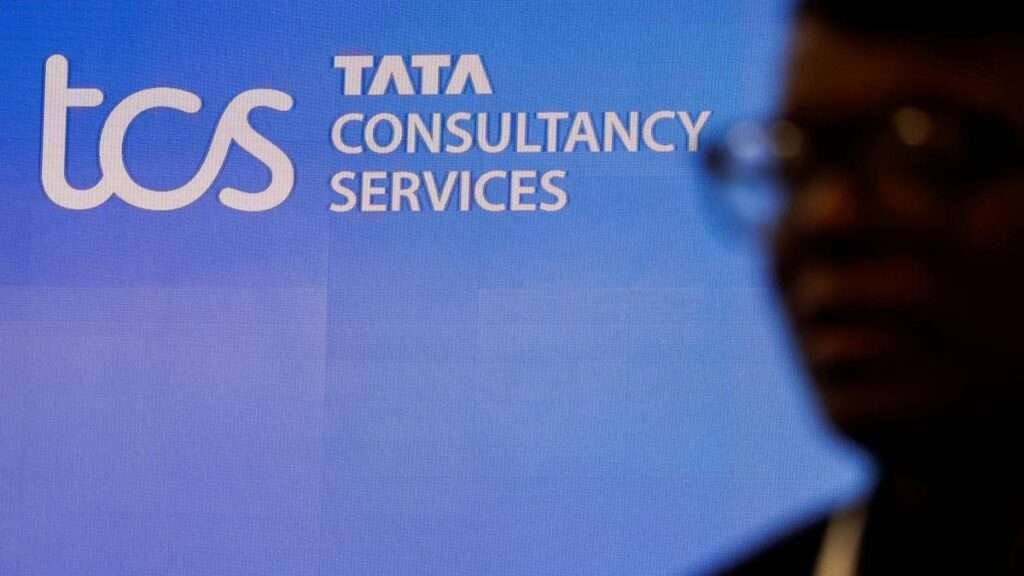 TCS share price fall