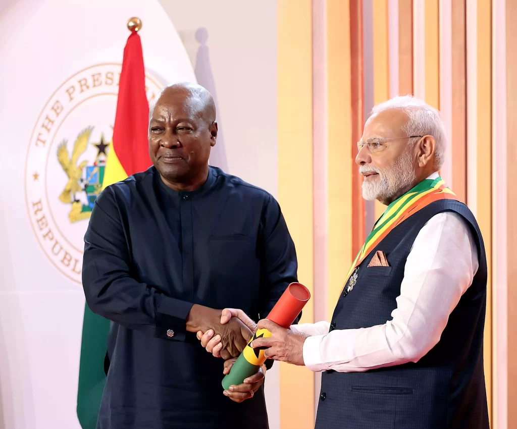 PM Modi Ghana speech