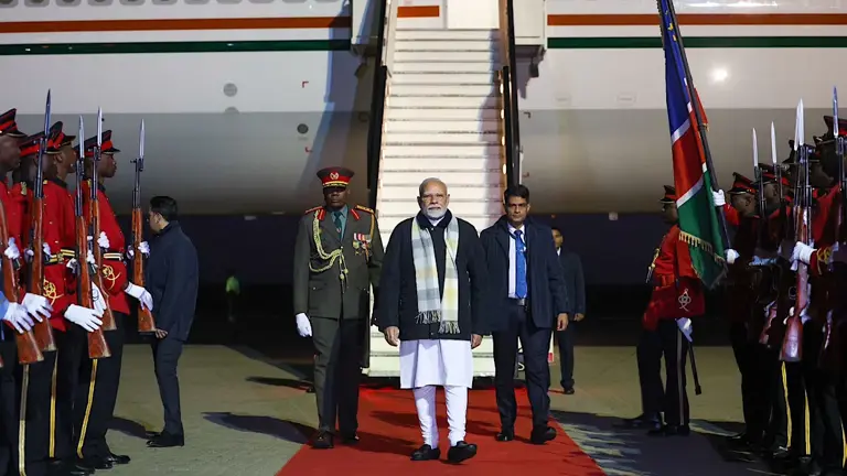 PM Modi Namibia visit
