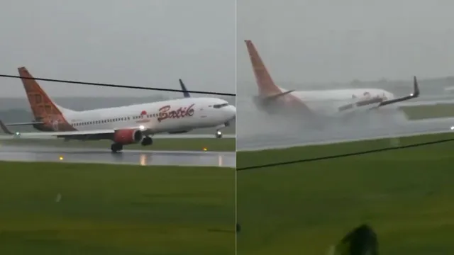 Batik Air storm landing