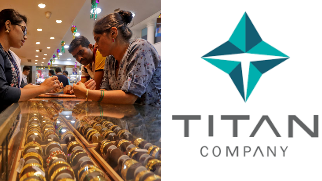 Titan share price fall