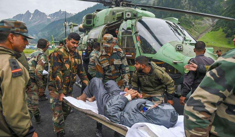 Amarnath pilgrims injured