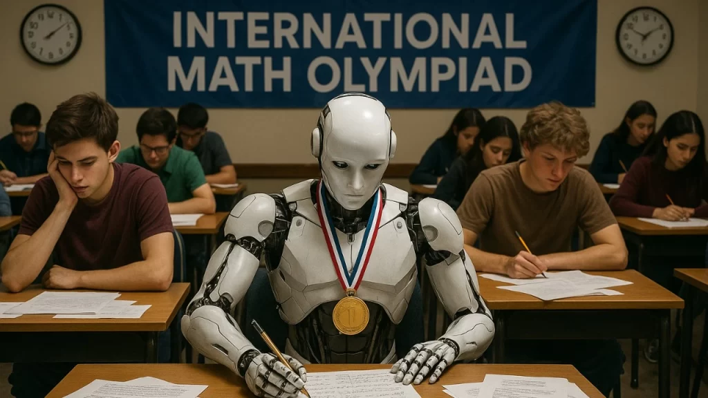 AI wins Math Olympiad