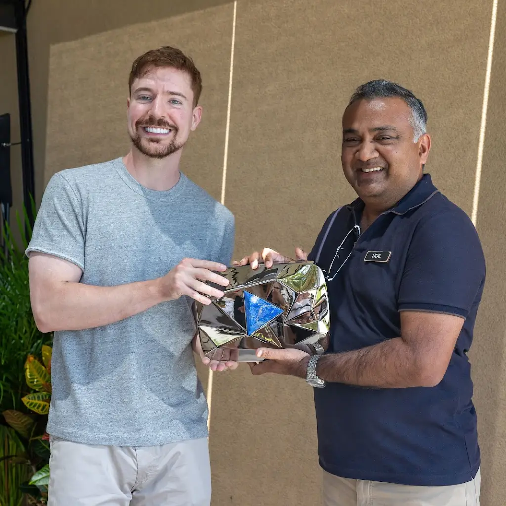 MrBeast custom award