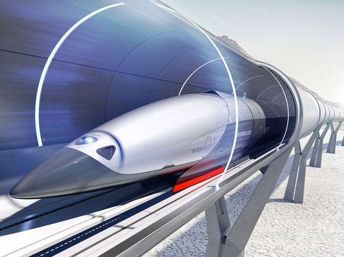 Hyperloop cargo transport