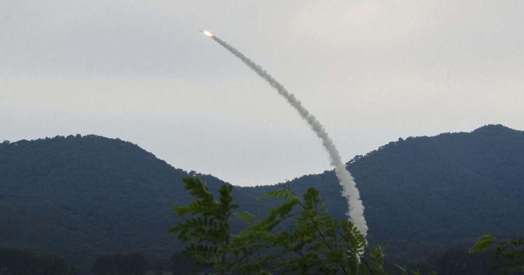 North Korea missile test 2025