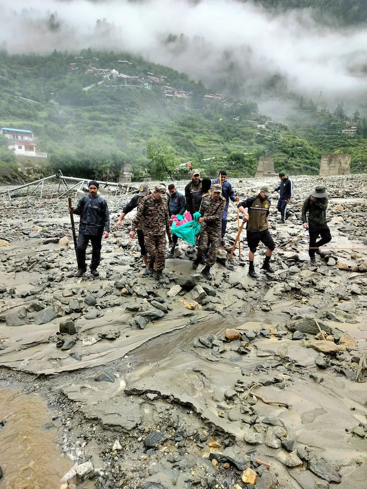 Uttarkashi cloudburst 2025