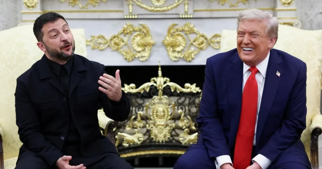 Zelenskyy and Trump in talks