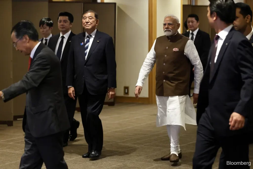 Modi meets Japan PM