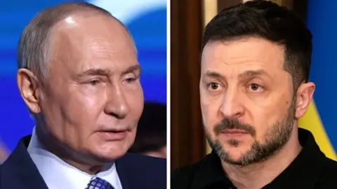 Putin and Zelensky peace talks