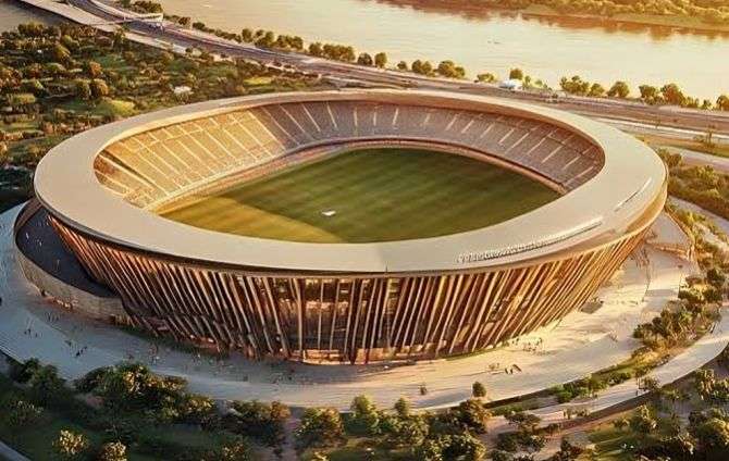 Amaravati 60,000-seat stadium plan