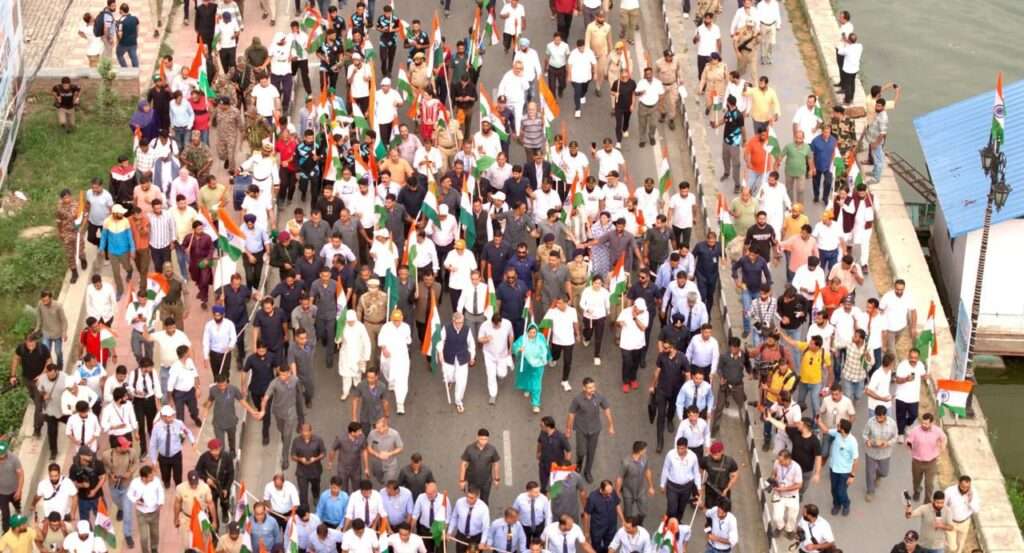 People join Tiranga rally