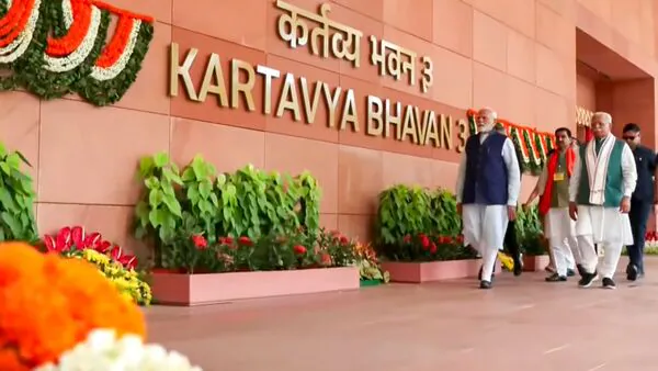 Modi inaugurates Kartavya Bhavan