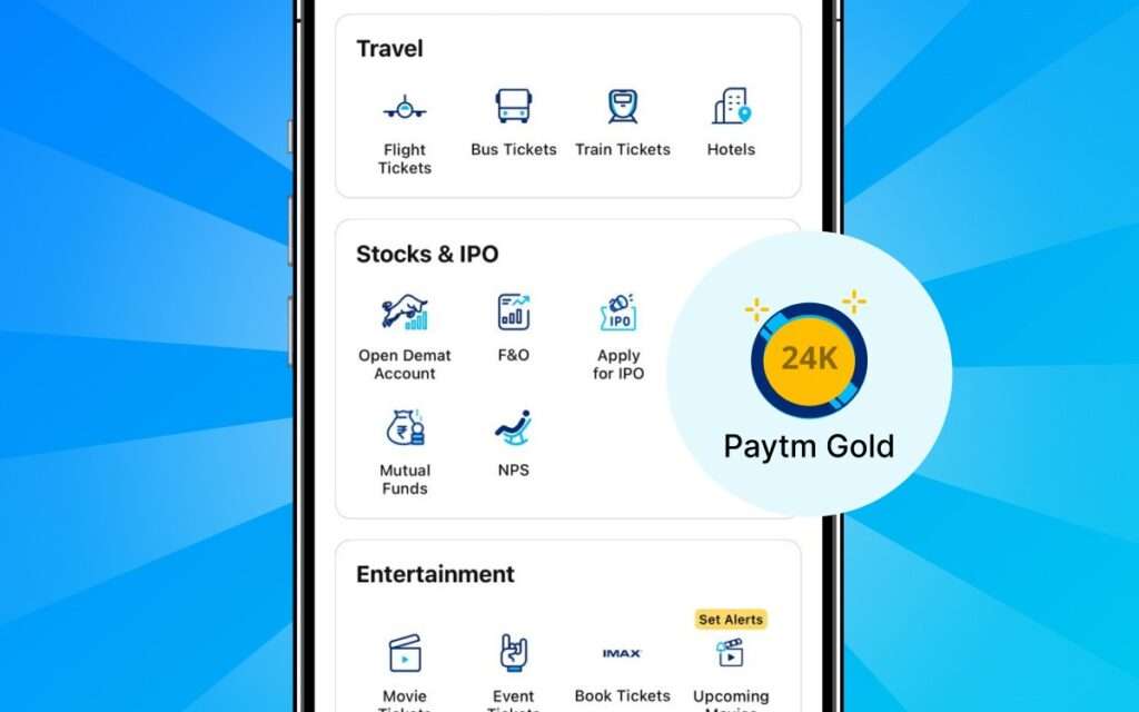paytm gold on onam