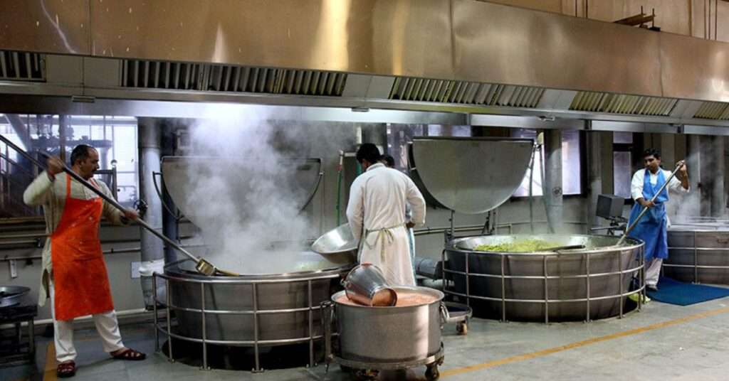 India solar kitchen in rajasthan