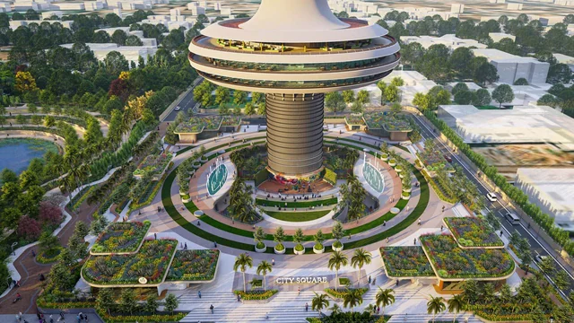 Ahmedabad City Square tower