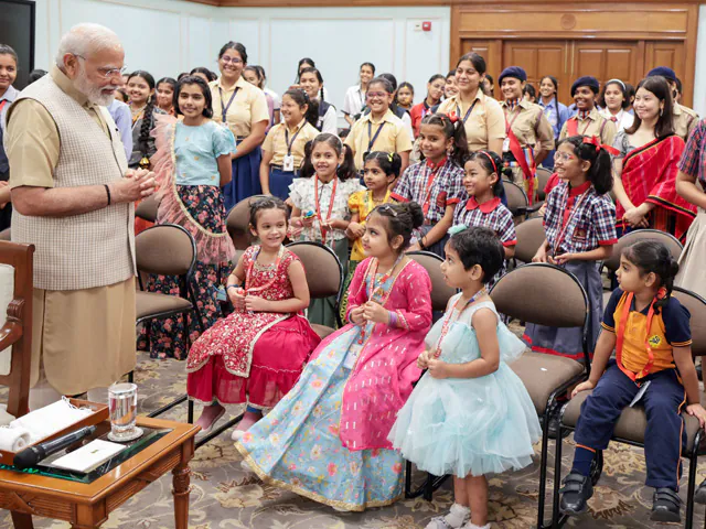 Narendra Modi Raksha Bandhan 2025