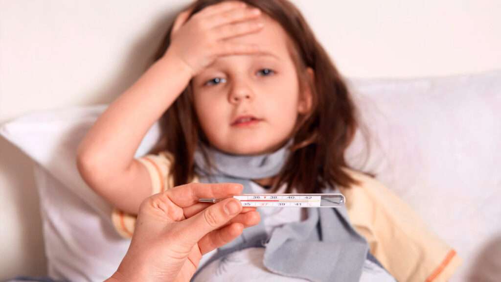 Dengue symptoms in children