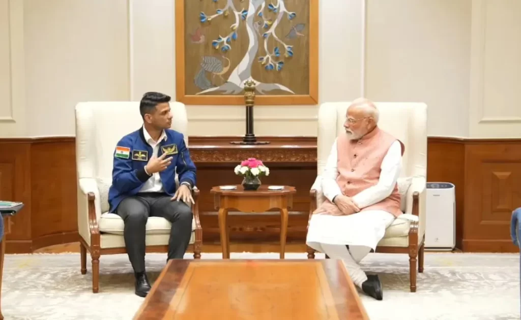 PM Modi space announcement