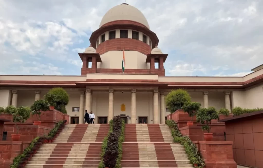 Supreme Court building in Delhi