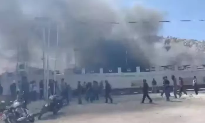 Leh protests statehood unrest