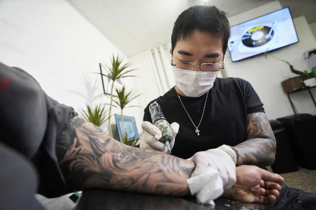 South Korea tattoo law reform.