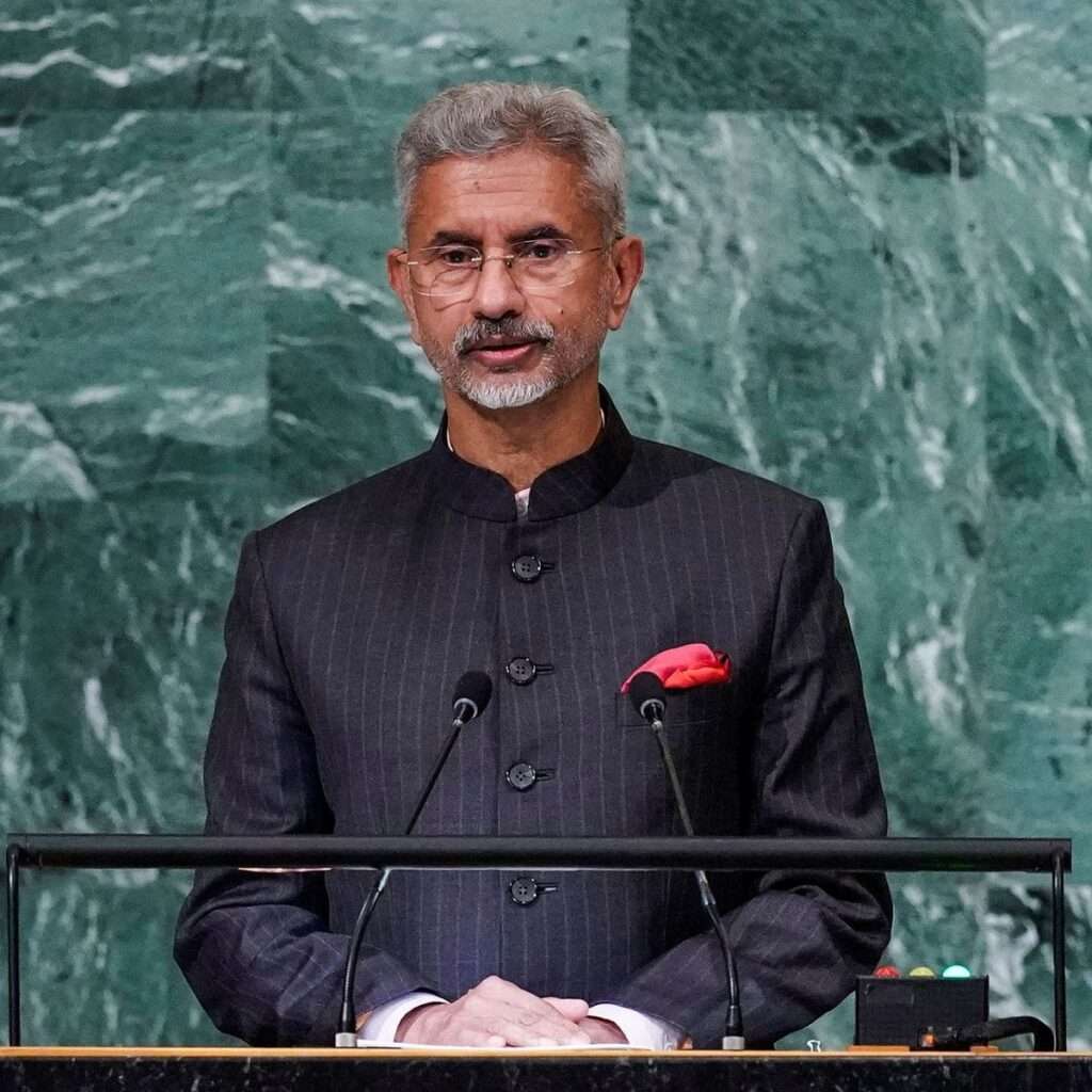 Jaishankar speaking at UNGA