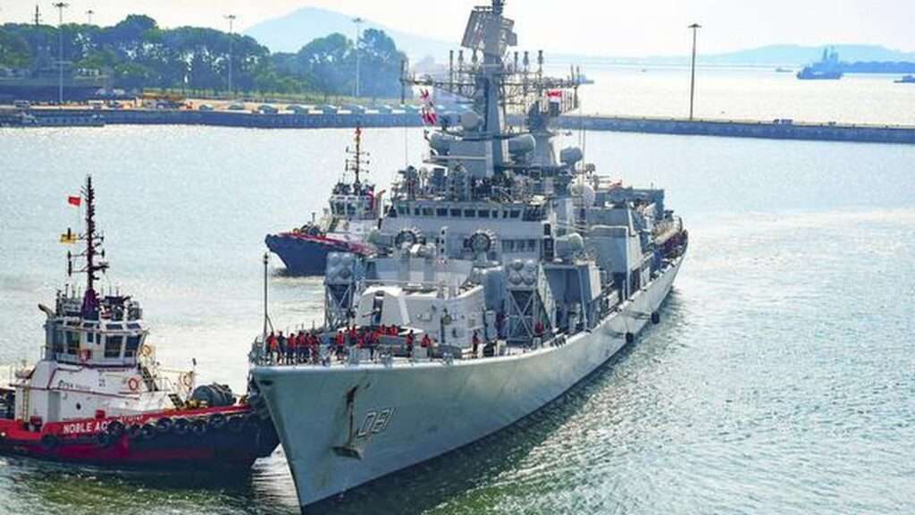 Indian Navy warships under construction