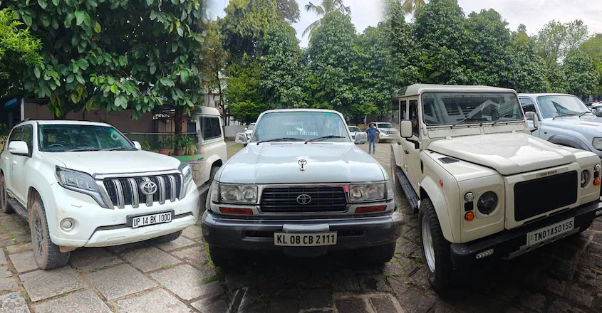 Kerala Customs luxury car seizure.