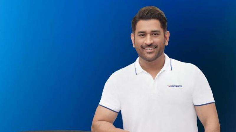 Dhoni endorsing multiple products