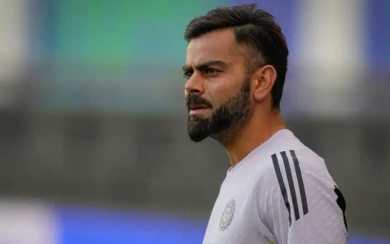 Virat Kohli undergoing fitness test