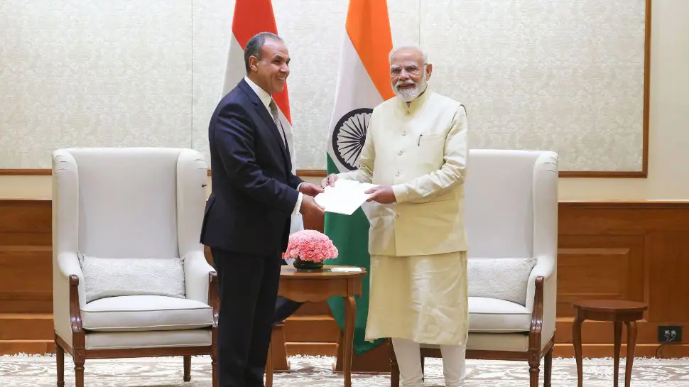 Modi meets Egyptian Foreign Minister