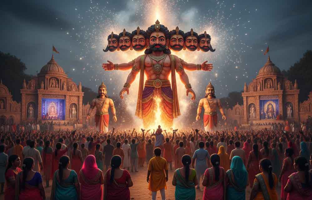 Ramlila performance in India