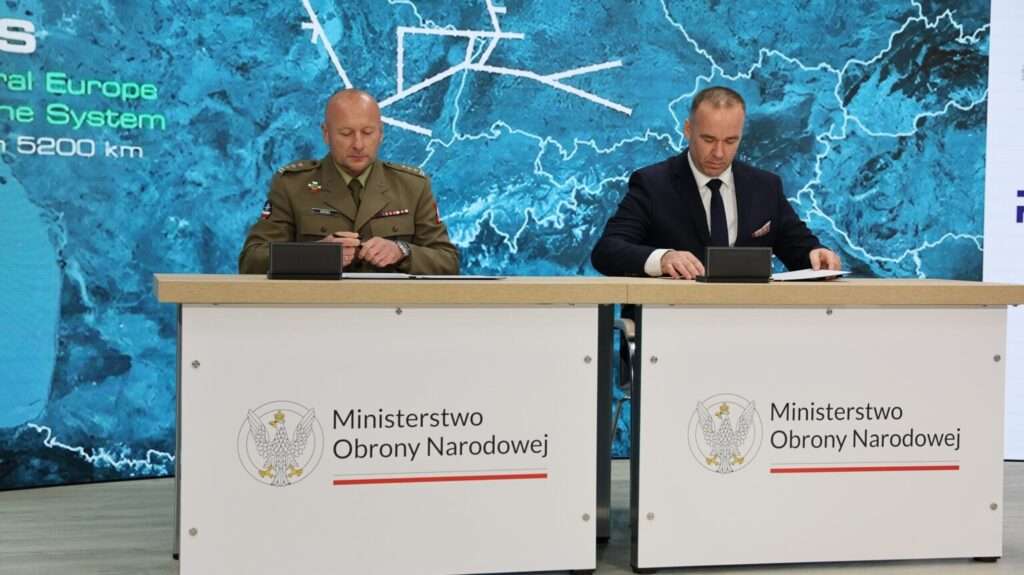 Poland NATO pipeline project