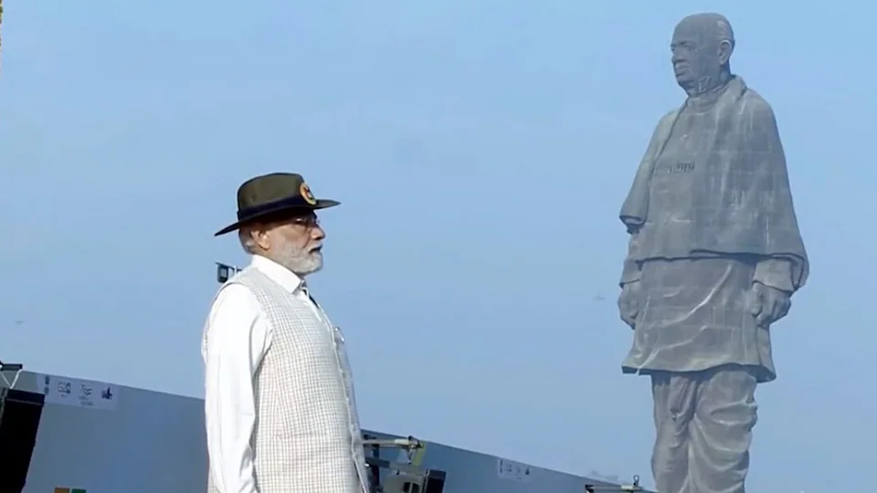 Prime Minister Modi at Statue of Unity