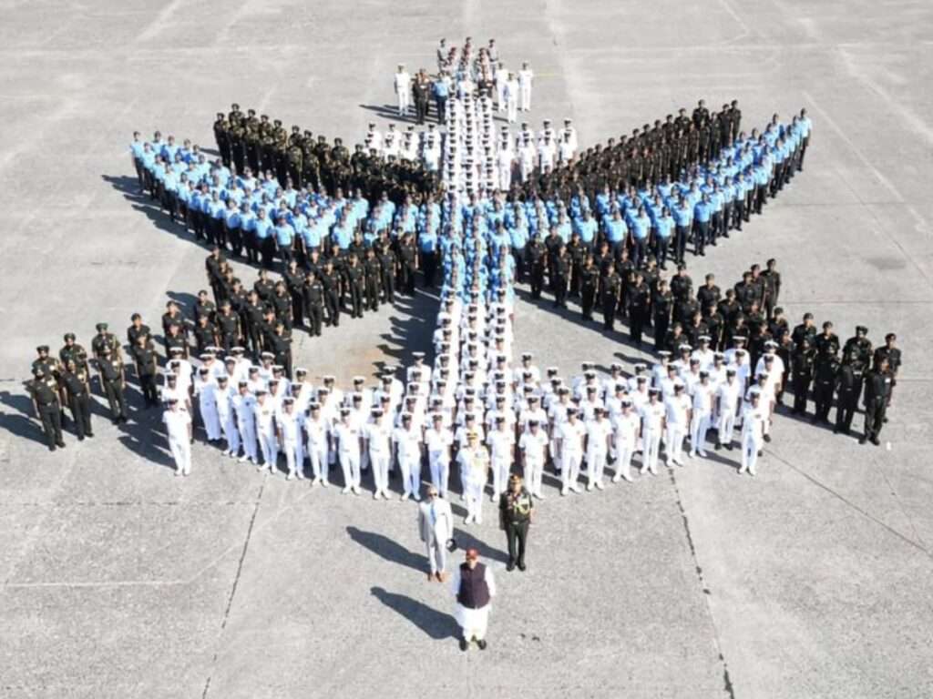 Indian tri-service military exercise