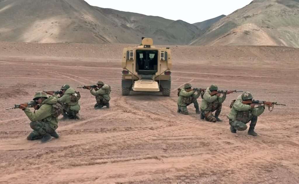 Indian tri-service military exercise