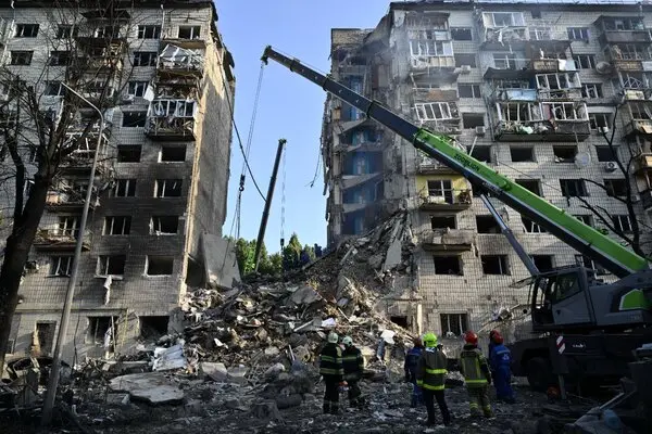 Kyiv blackout after missile attack